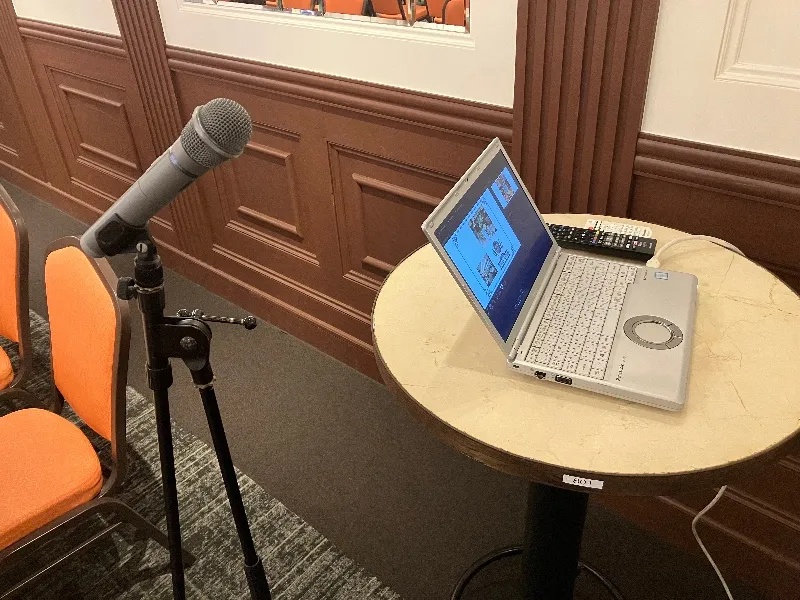 マイク使用可能