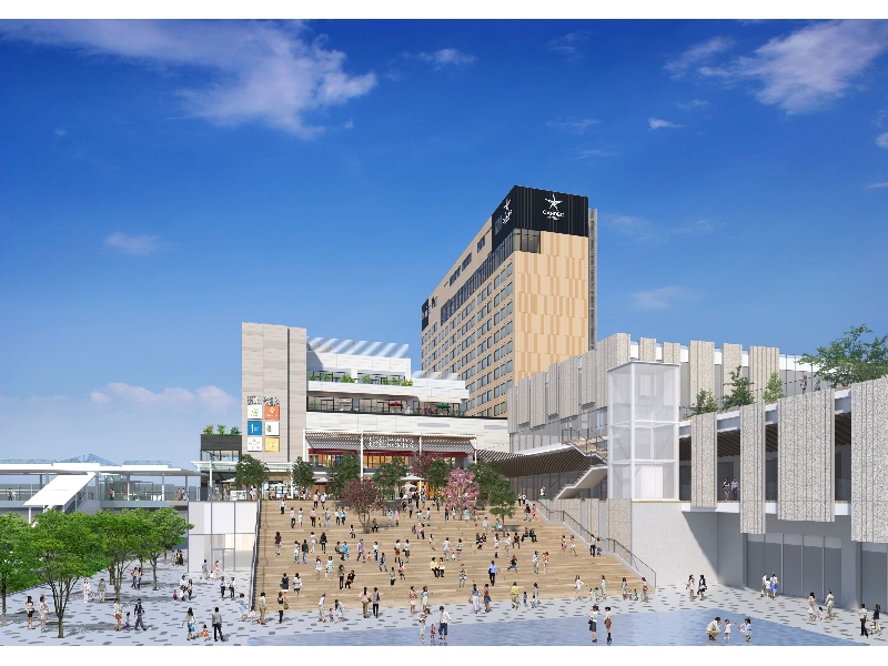 宇都宮駅東口直結「ウツノミヤテラス」内の好立地。
商業施設ならではの利便性と開放的な駅前広場を備え、県内外からのゲストも集まりやすいロケーション。パーティー前後の待ち合わせや二次会後の移動もスムーズです。