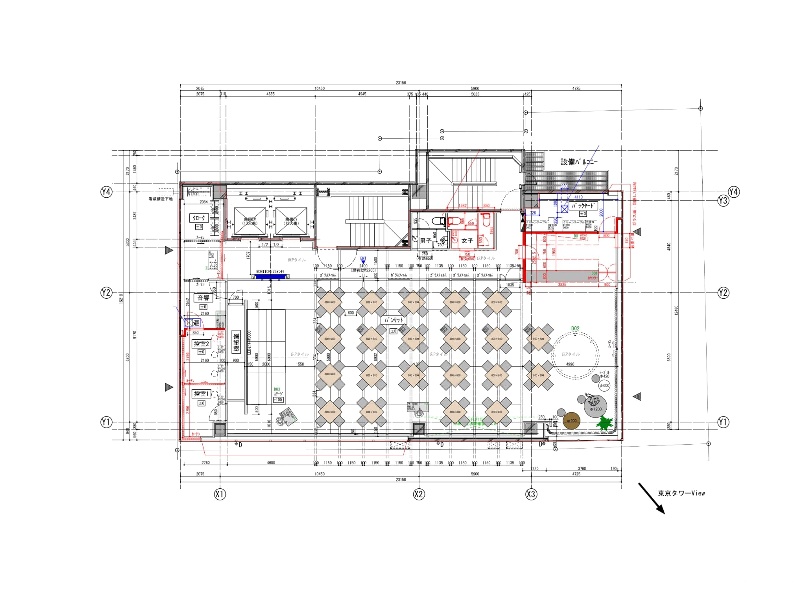 【グレイドパーク新橋（銀座口）8F】平面図