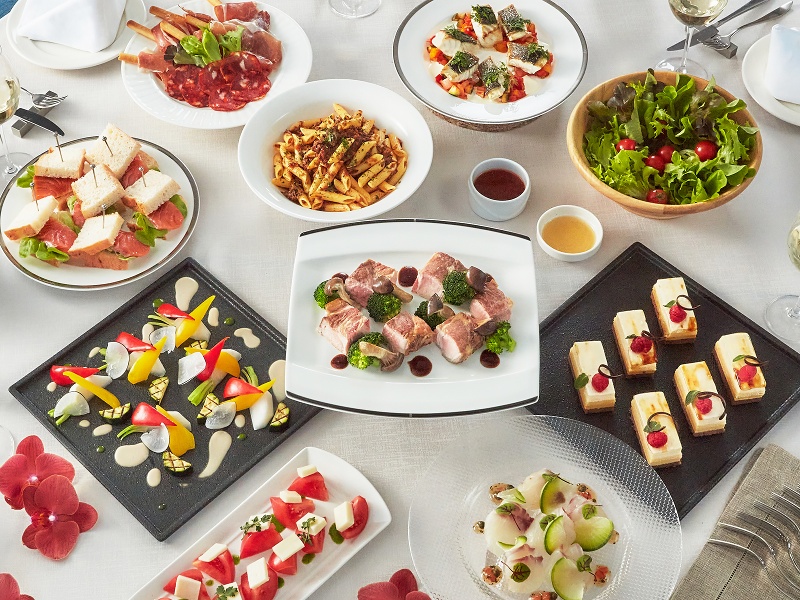 テーブルビュッフェスタイル