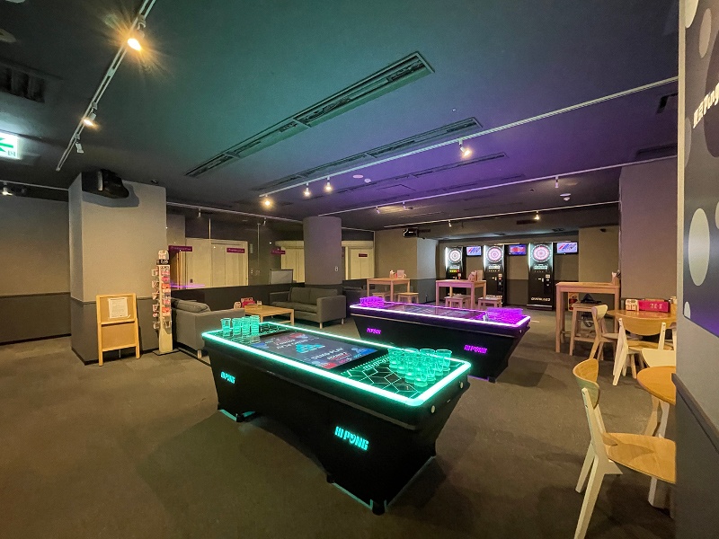 ビアポンスペース
ビアポン×2台