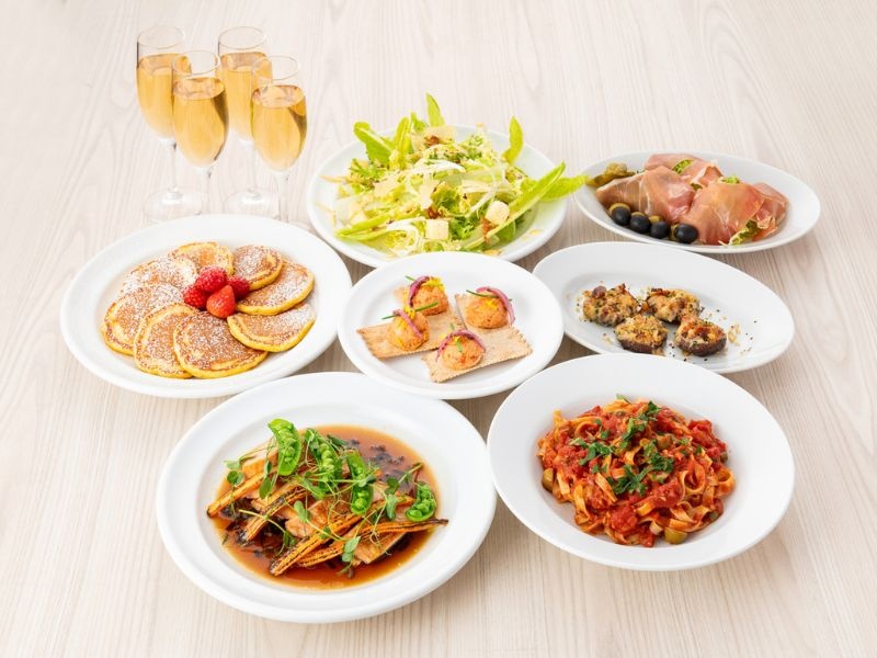 カジュアルパーティープランのイメージ写真です。
※季節により内容が変更になる場合がございます。