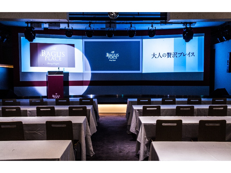企業宴会や各種パーティーをはじめ、深夜クラブイベント、フラダンスパーティー、展示会、記者発表会場など様々なイベントにて貸切にてご利用いただけます。