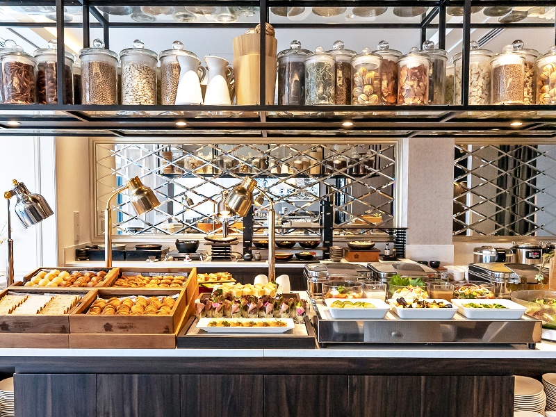 【レストラン】ご朝食ビュッフェ