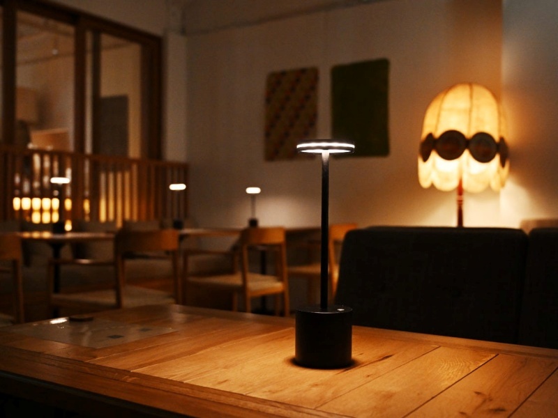 アンティークランプが灯す大人の空間