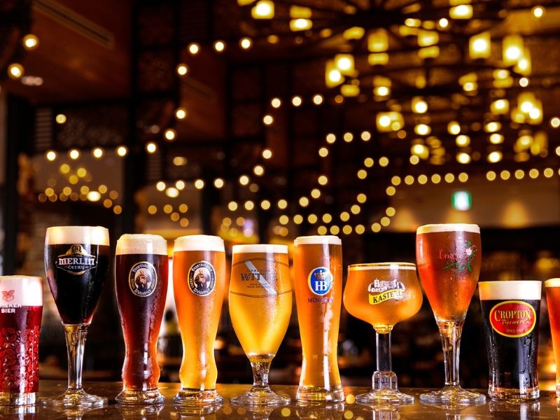 様々なビールをご用意しております