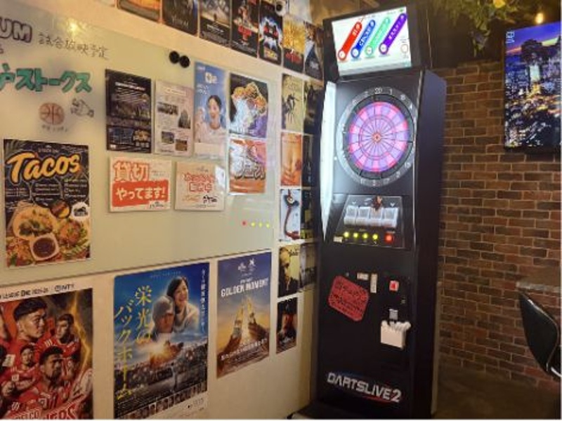 ダーツライブ２設置してます。