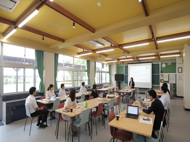 会場②：食堂兼会議室(58名)
会議利用イメージ画像