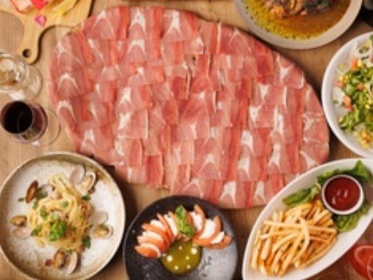 【一番人気！】生ハム食べ放題 2時間飲み放題付き5500円(税込)<全8品>パーティーや貸切におすすめ◎