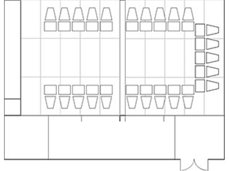 和室宴会スタイル
25名様の場合