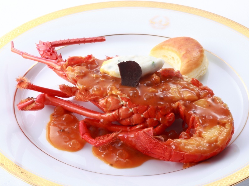 【コース料理イメージ】伊勢海老のソテー