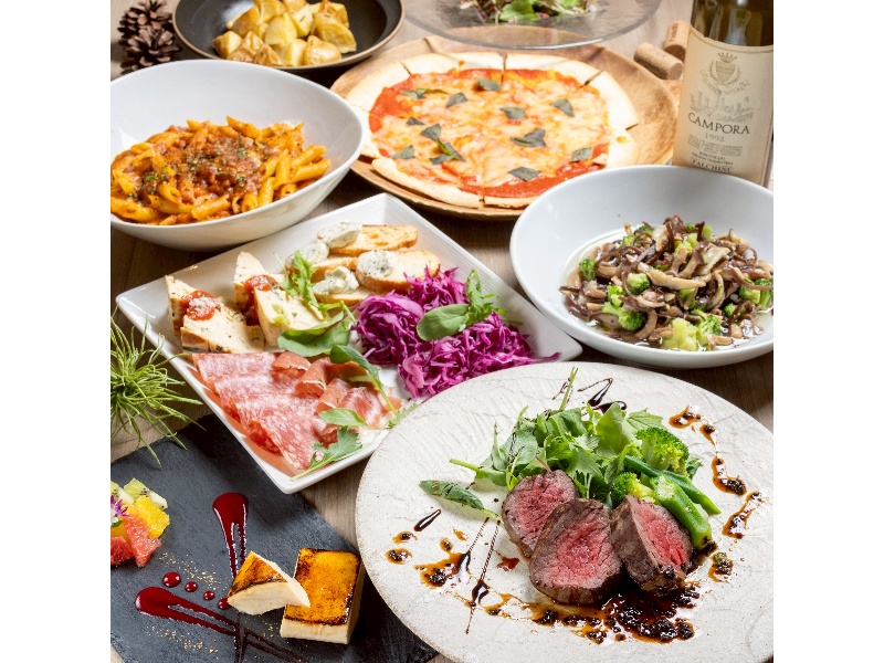 牛サガリ肉網焼きステーキのプラン