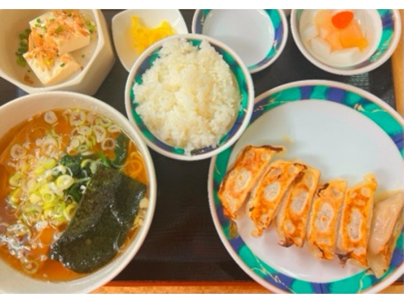 餃子とミニラーメンセット