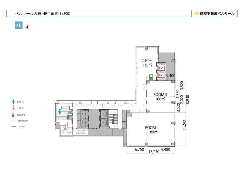 フロア図 (4F)