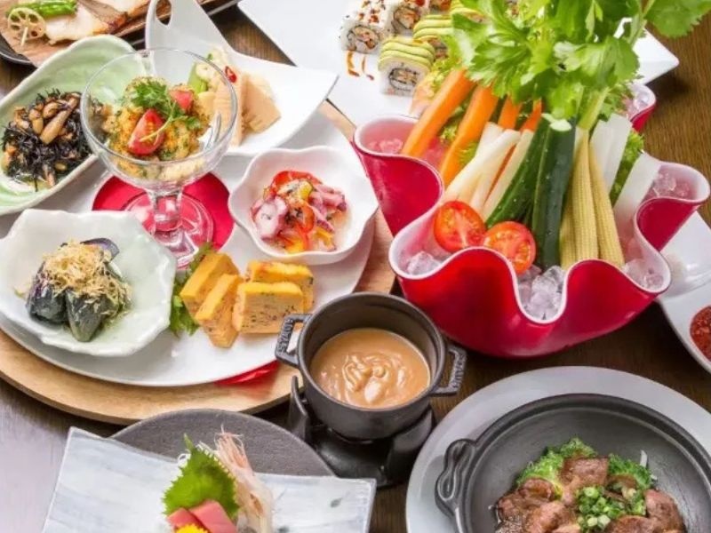 【ライトプラン】料理9品+フリードリンク