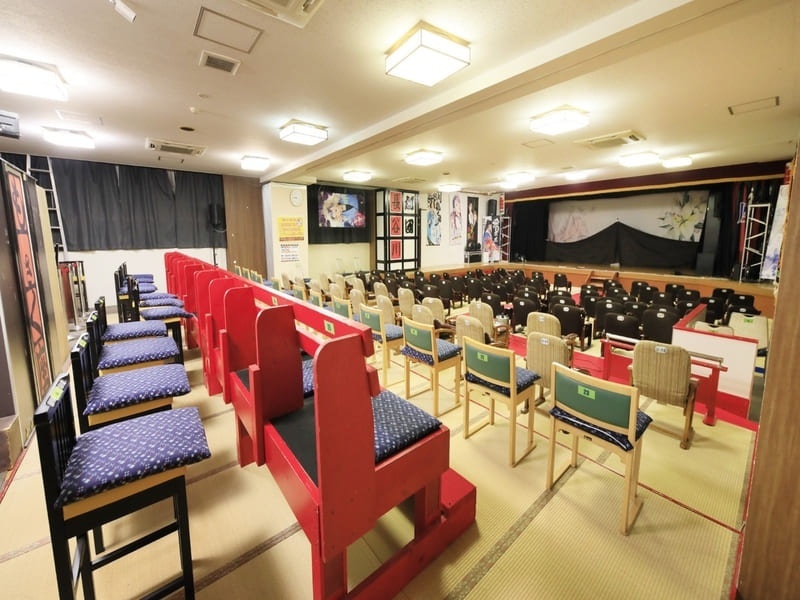 大衆演劇場 もさく座～劇場観覧席～