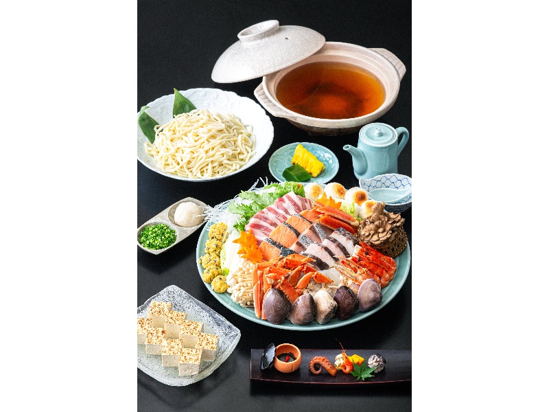 冬宴会には「宝来鍋コース(ハマグリや大和肉鶏などの厳選材料が自慢)」もご用意可能