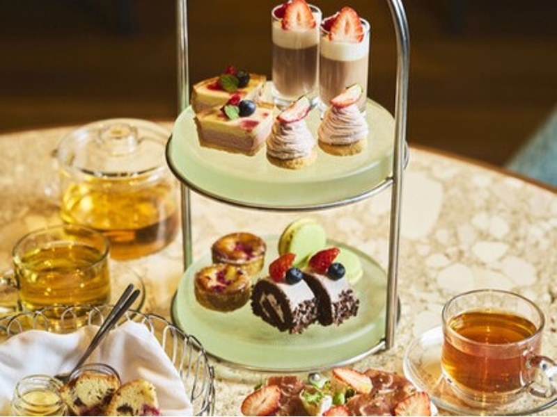 甘党や女子会にうれしい！アフタヌーンティーで思う存分スイーツをお楽しみください。
