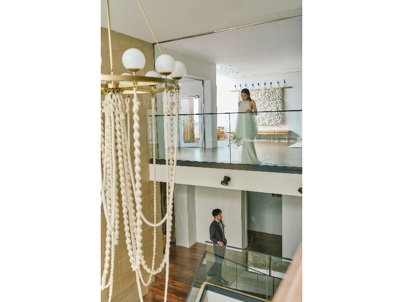 会話が広がる開放的な造り