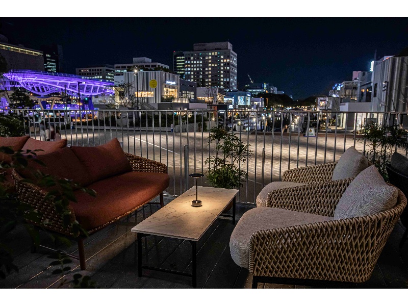 店内からも素敵な景色が見られます