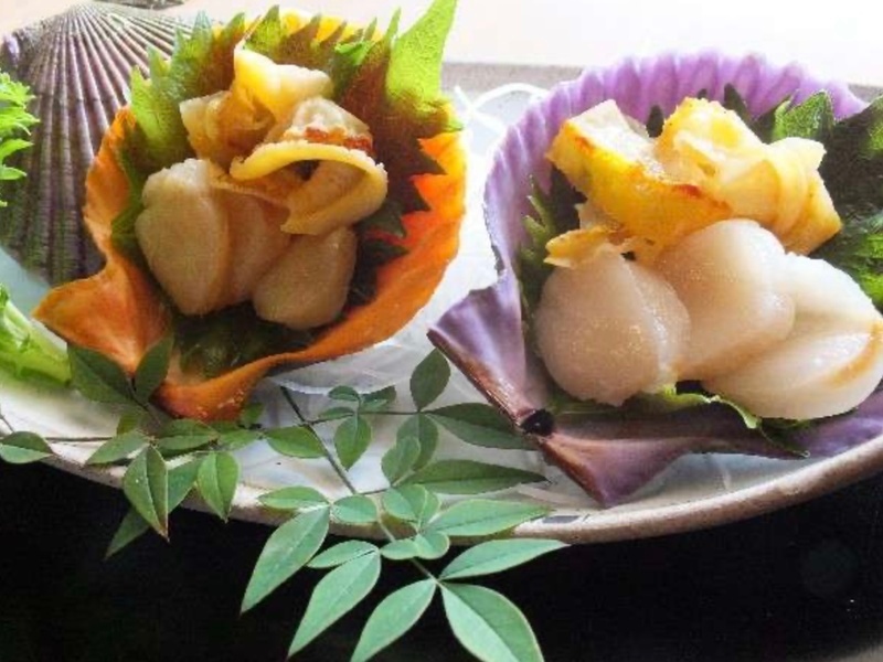 ひおうぎ貝お造り（冬）