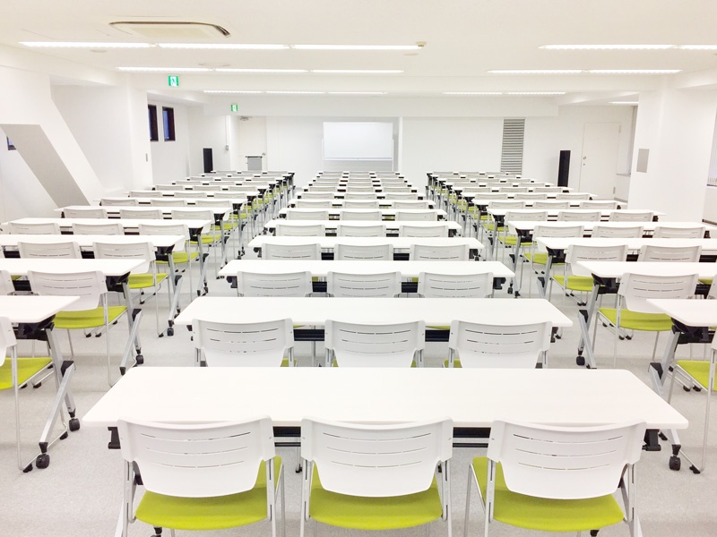 おすすめ用途：セミナー、イベント会場、展示会、学会、懇親会、社員研修、試験会場 等