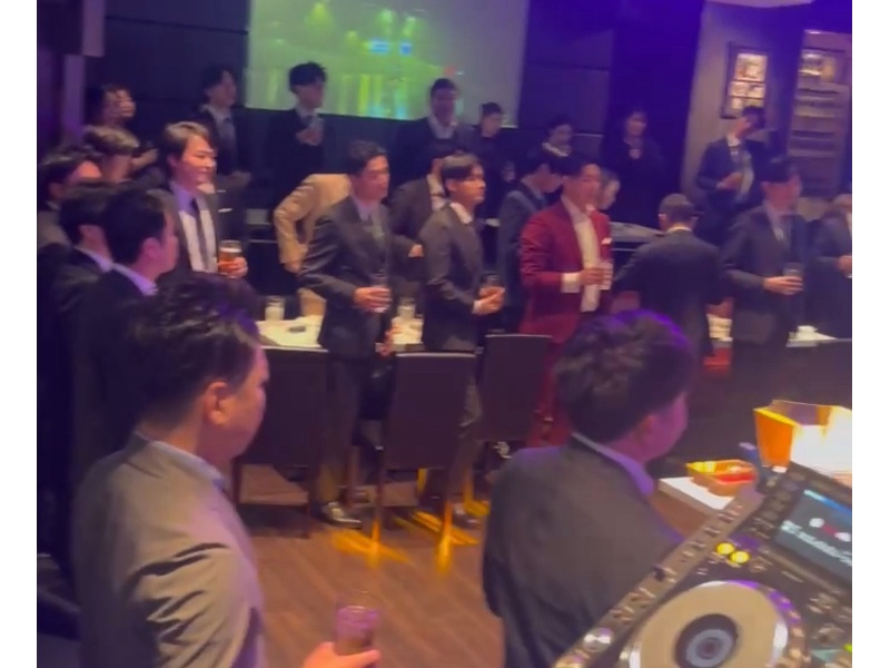 企業の打ち上げもたくさん利用あります