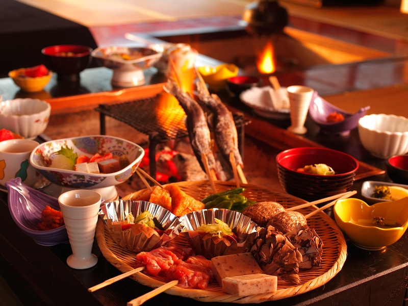 <人気NO.1おすすめ>白山囲炉裏炭火膳しゃくなげ