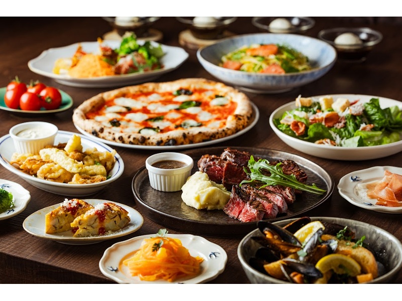 窯焼きピッツァが絶品のイタリアン