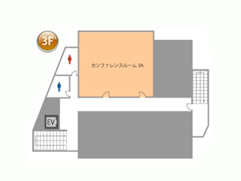 フロアマップ 3F