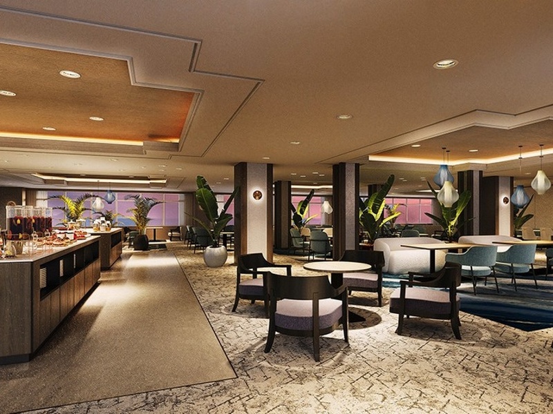 エグゼクティブラウンジ
10、11、12階のエグゼクティブフロアにご宿泊のお客様がご利用いただける落ち着いた雰囲気のラウンジです。ホテル最上階の13階に位置し、窓の向こうには広い空と残波の青い海が広がり、雄大な沖縄の自然を感じられます。