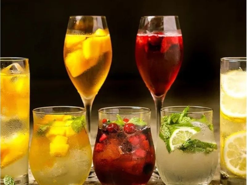 ドリンクの種類も豊富です。