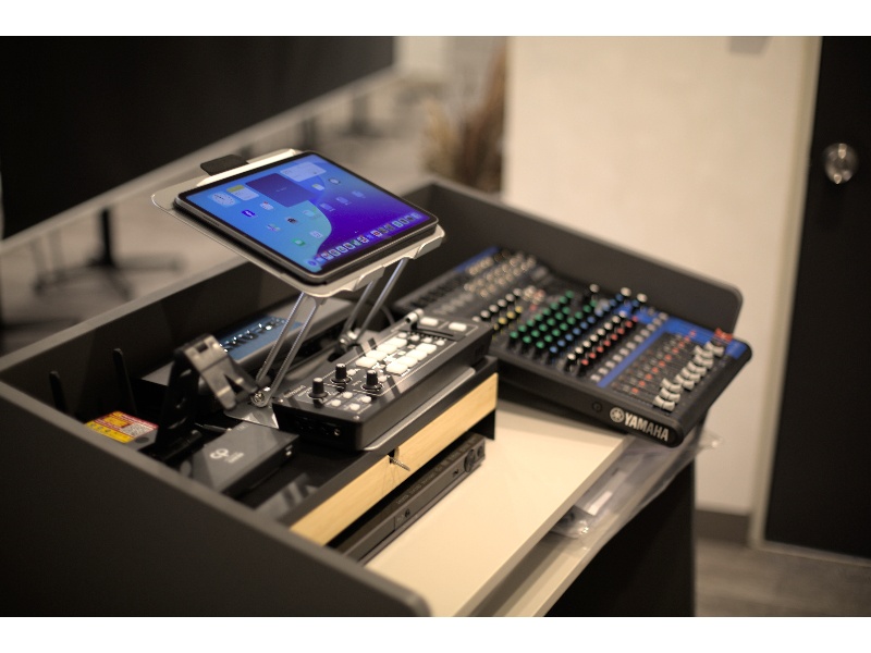 充実した機材