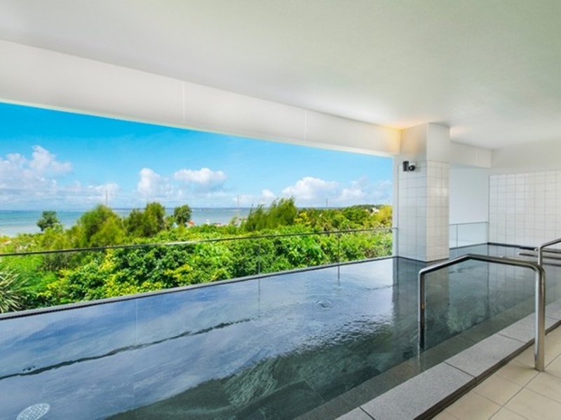  宴会後は大浴場でリラックス。リゾートならではの充実した施設で、宴会の余韻を楽しみながら、ゆったりとした時間をお過ごしいただけます。