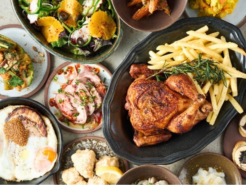 【お料理】
コースの一例