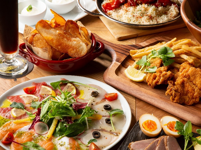 【スタンダードパーティーコース】2時間飲み放題付 5280円⇒4800円(税込)