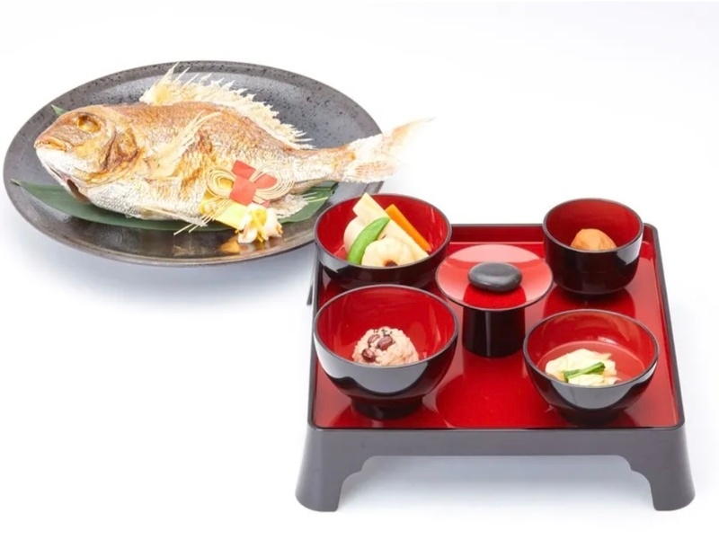 [要予約]お食い初め膳<焼き鯛付き>