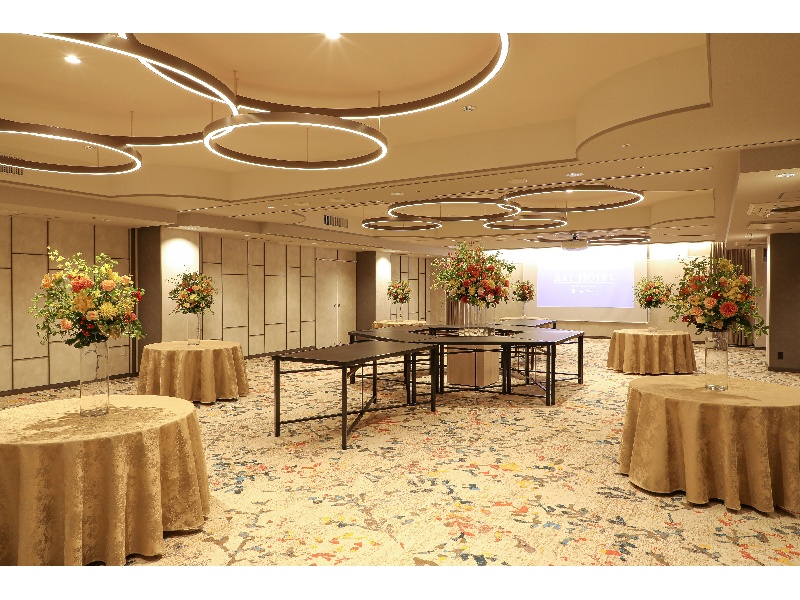 3階「立葵」&「菜ノ花」189㎡ 立食宴会