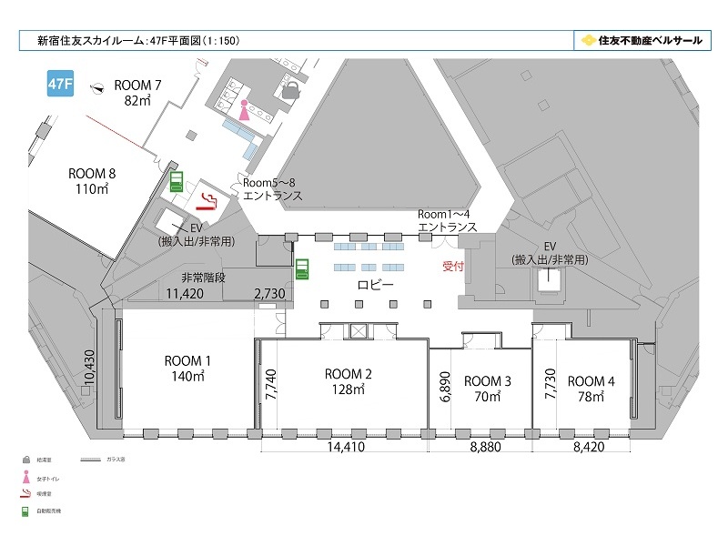 フロア図