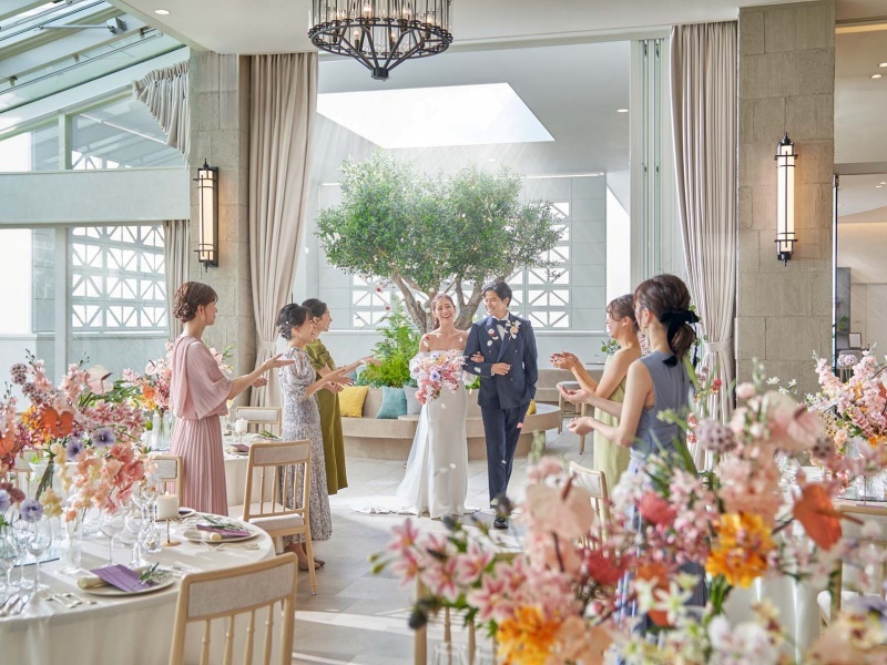 2F披露宴会場　光　灯火　「C'est la vie」