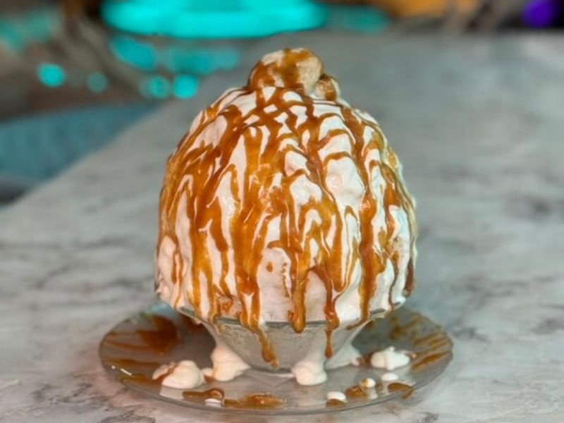 大人気「塩キャラメルバナナ」