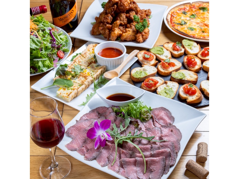 【貸切専用】ビュッフェパーティープランB6,600円