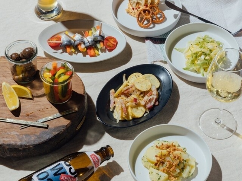 ご宴会を彩るタパス料理の数々