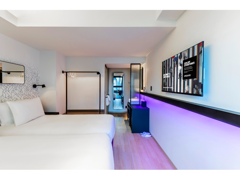 客室一例（ファーストクラスツイン）