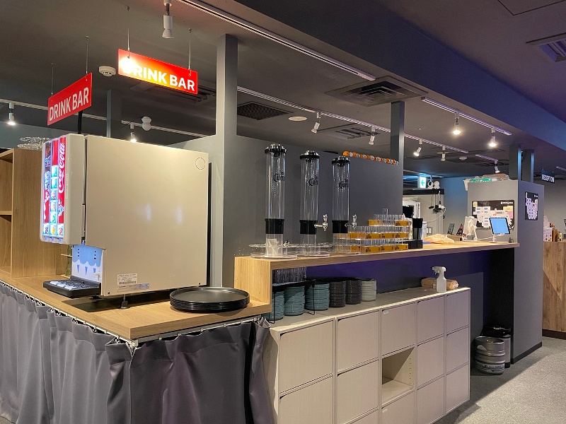 飲食提供用カウンター