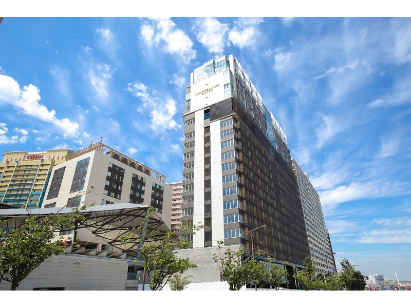 ユニバーサルシティ駅直結の抜群なアクセスと宿泊＆駐車場も兼ね備える