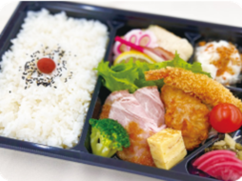 団体様向け ホテル立ち寄り昼
ホテル立ち寄りプラン（幕ノ内弁当）