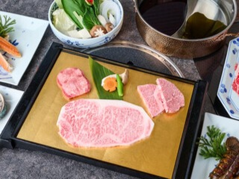 【12/1～1/3】ランチタイム限定価格！【松阪の宴】　松阪牛焼肉＆しゃぶしゃぶ＆すき焼きの食べ放題　飲み放題付き【2時間制】