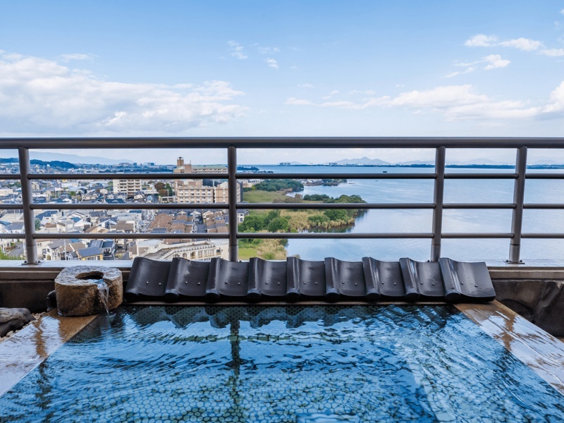 京近江「客室露天風呂」
