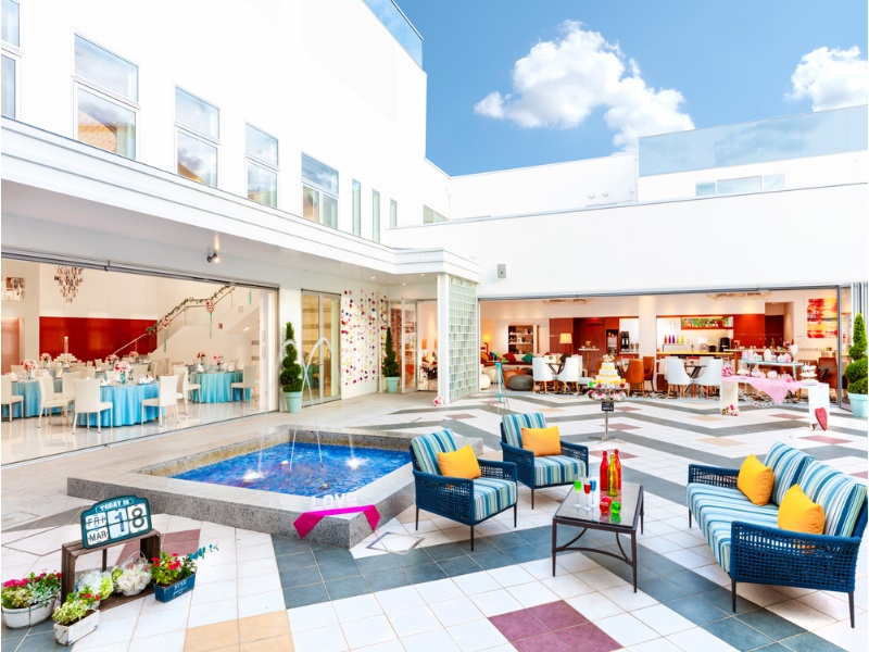 「ミハス」
コスタ・デル・ソルの代表的なリゾート地「ミハス」をイメージした会場